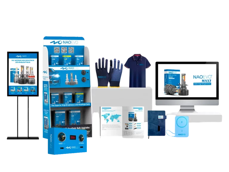 Materiales de marketing para distribuidores